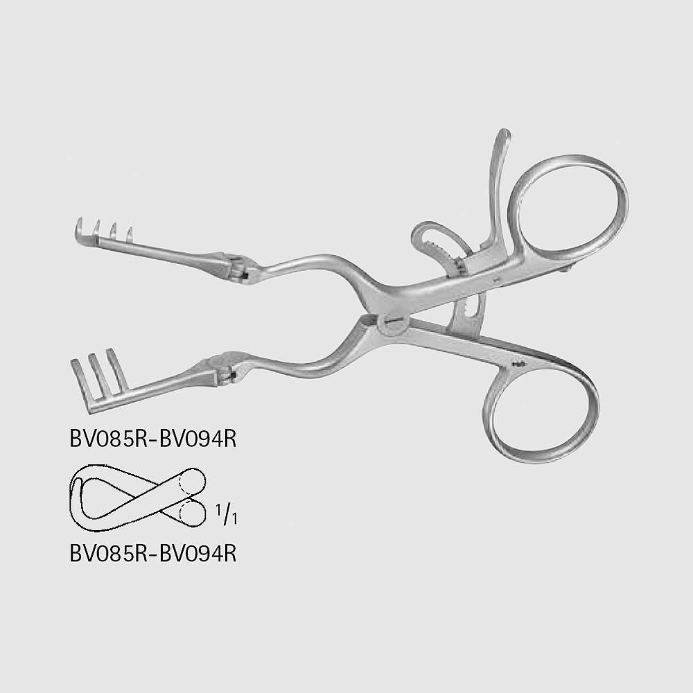 Baby ADSON Retractor, Hinged – Metro International