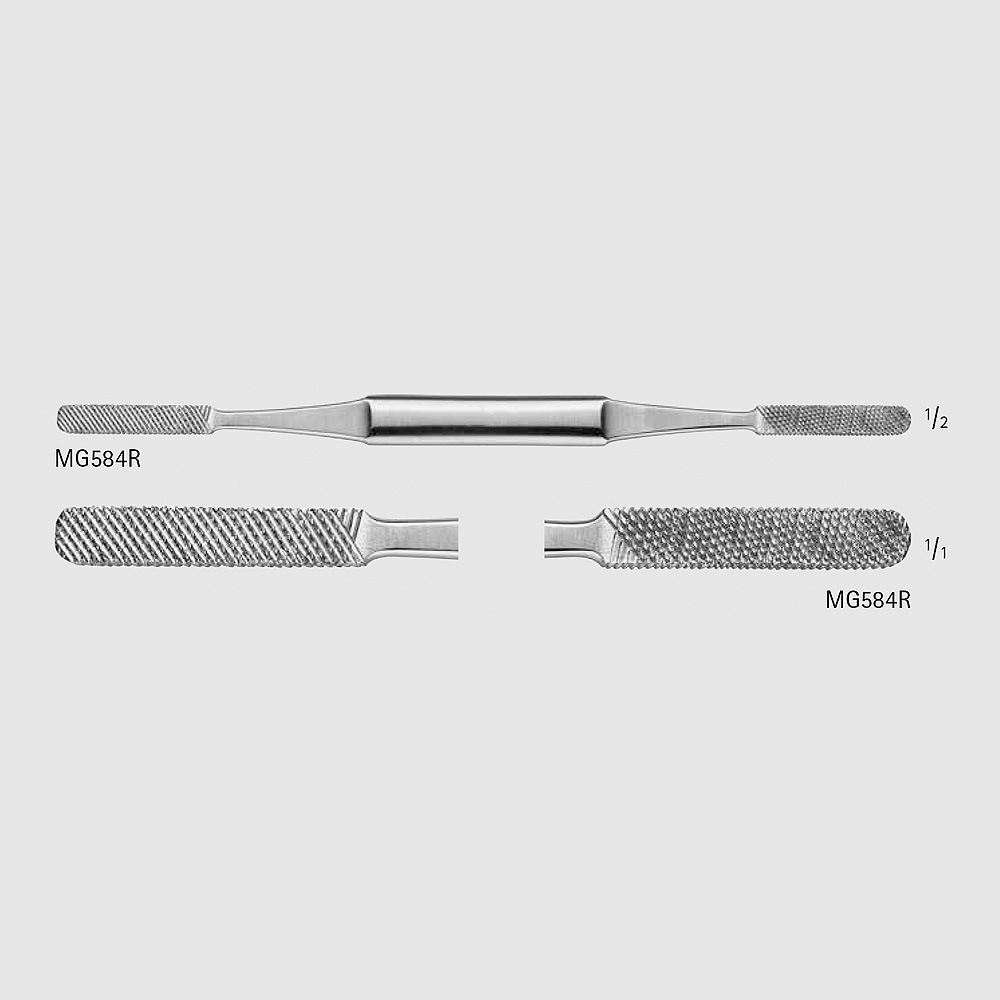 FOMON Bone Rasp, Double Ended – Metro International
