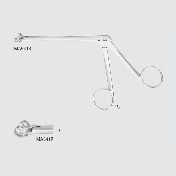 4715 Karl Storz 732703 Polypenzange n. Schmeden / Adenoid punch with cage